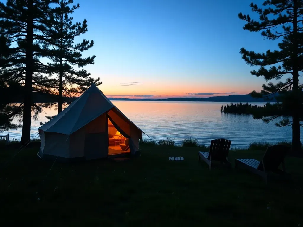 Lake glamp Mikołajki: odkryj wyjątkowy glamping w sercu Mazur