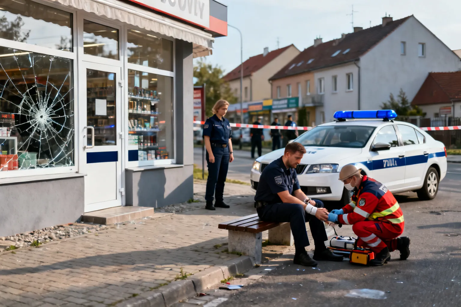 W Dywitach ukradli towary. 26-latek zaatakował ochroniarza