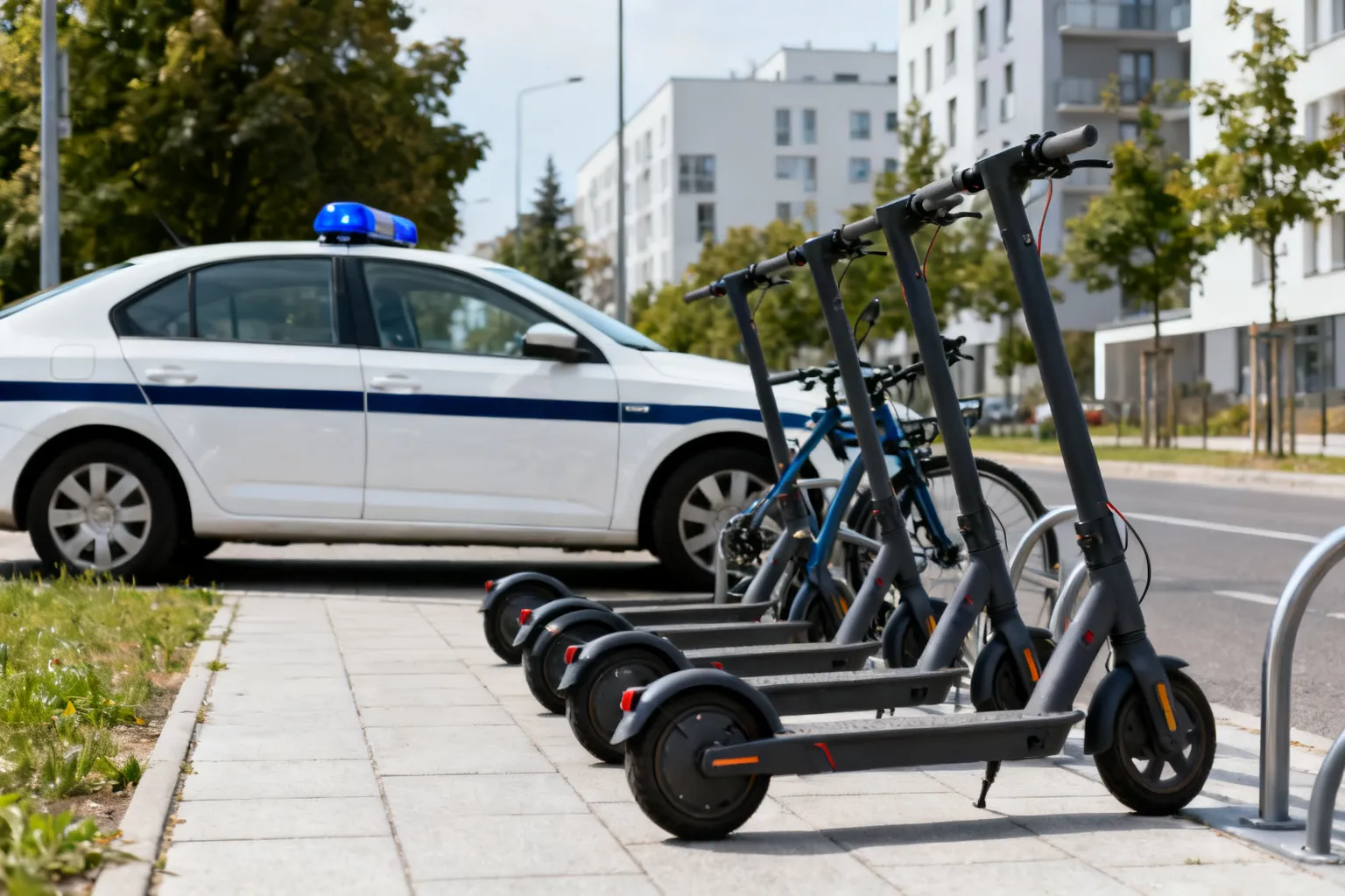 Kontrole „Legalny Elektryk” w Olsztynie — skontrolowano 49 jednośladów