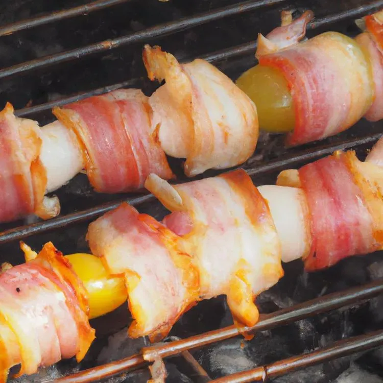 Szaszłyki na grilla z boczkiem – przepis idealny na letnie grillowanie
