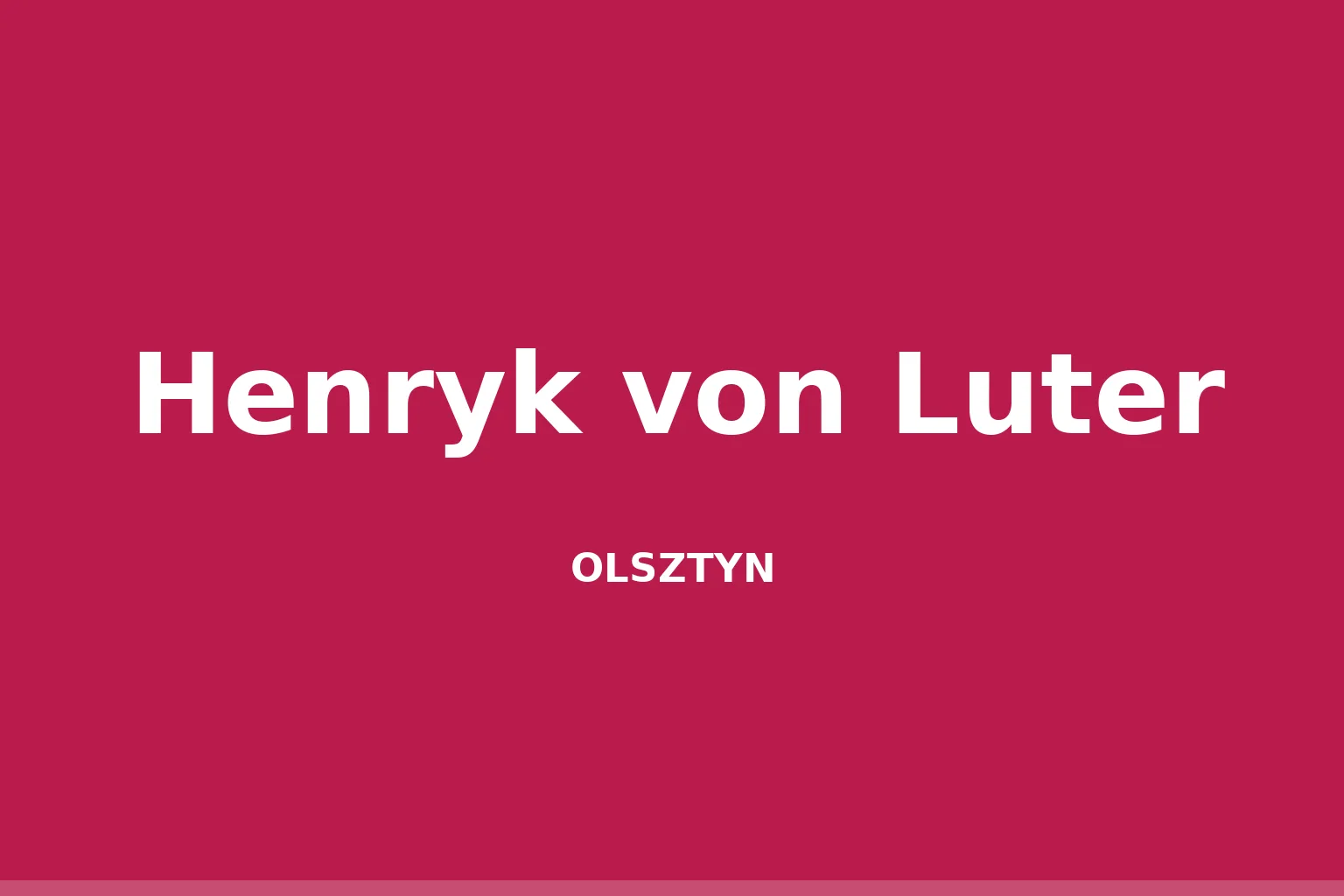 Henryk von Luter