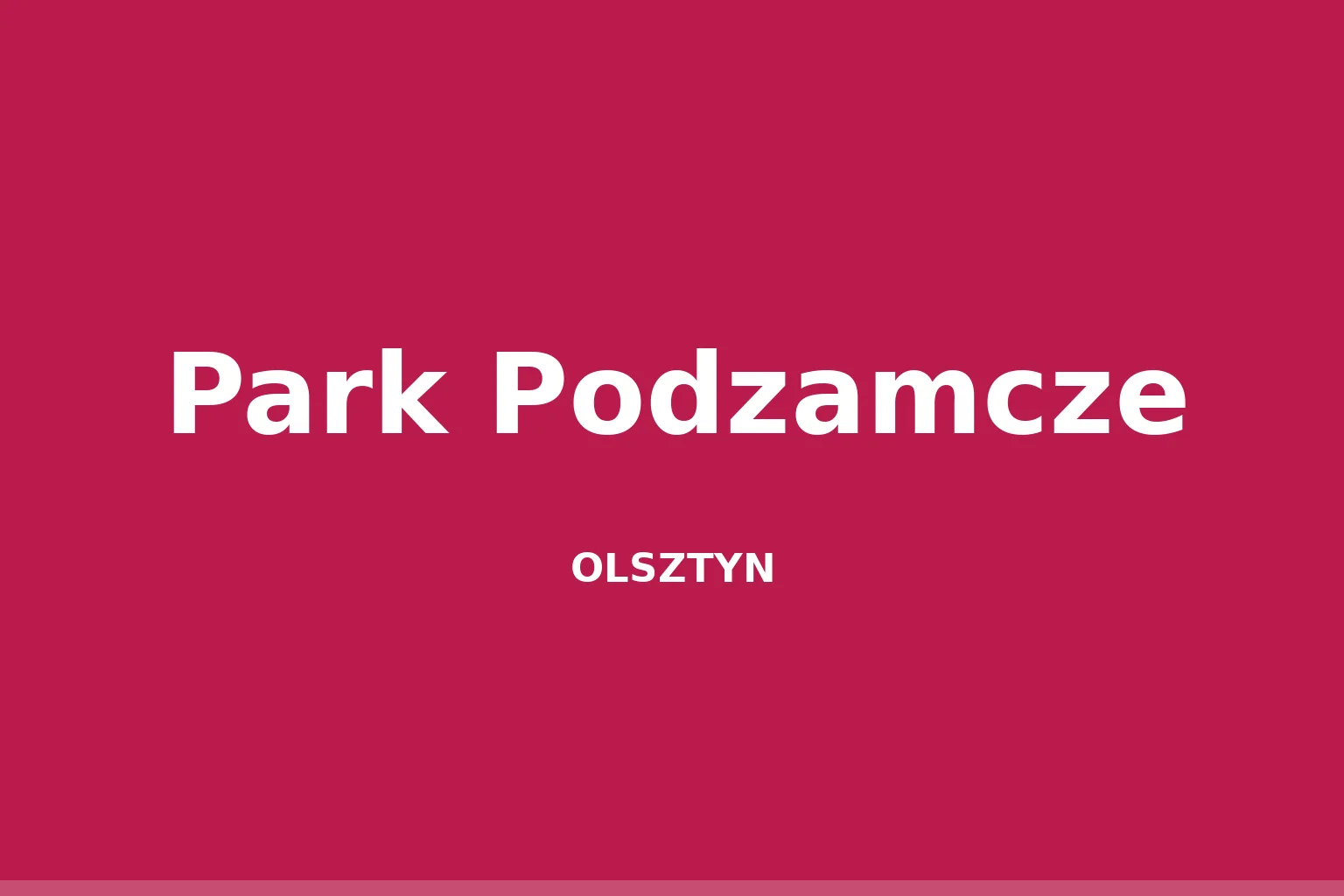 Park Podzamcze