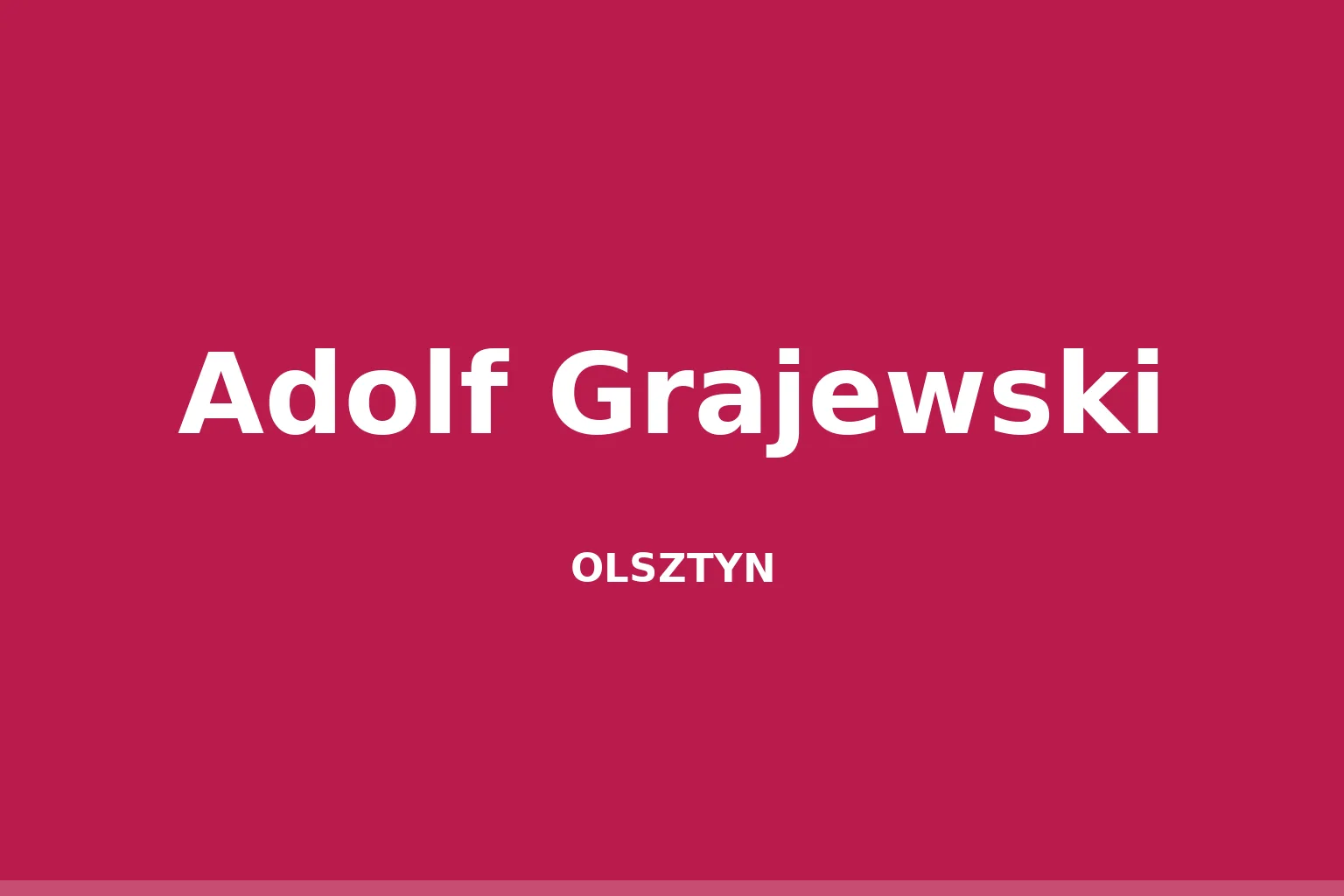 Adolf Grajewski