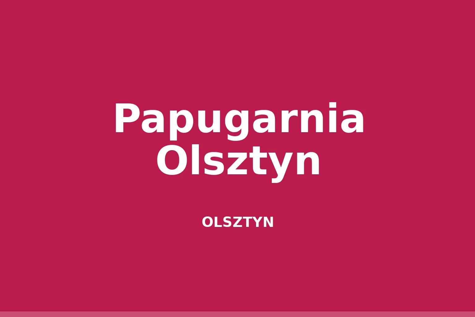 Papugarnia Olsztyn