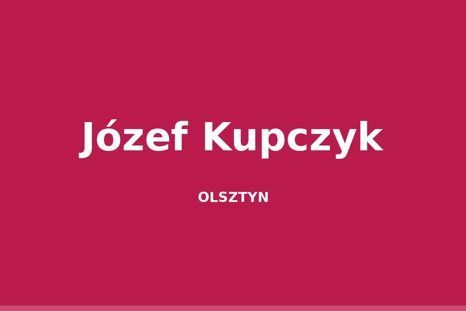 Józef Kupczyk
